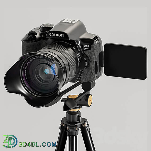 canon 750d Miscellaneous 3D Models