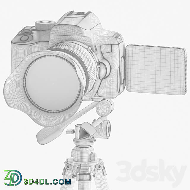 canon 750d Miscellaneous 3D Models