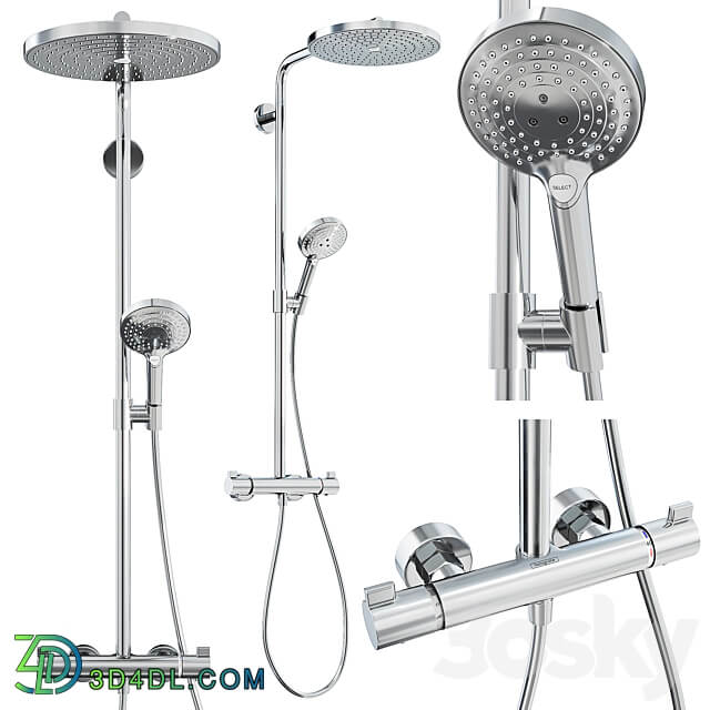 Faucet Hansgrohe Raindance Select S Showerpipe 300 2jet