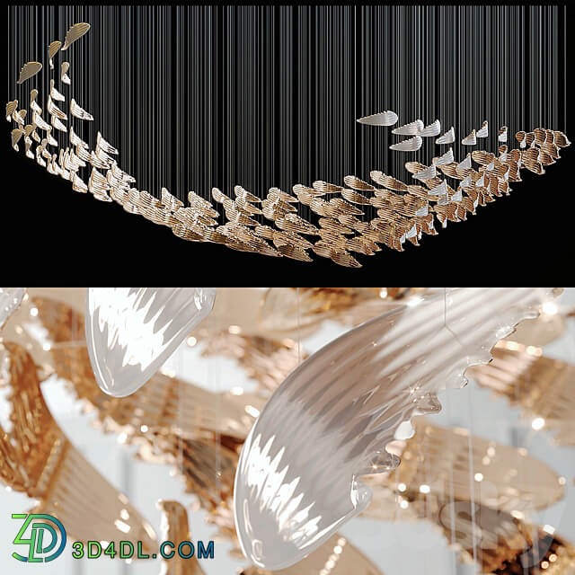 Pendant light Sans Souci WINGS