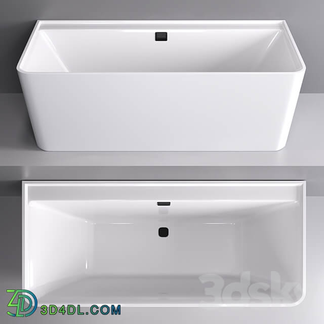 Wall mounted bathtub Villeroy Boch Collaro