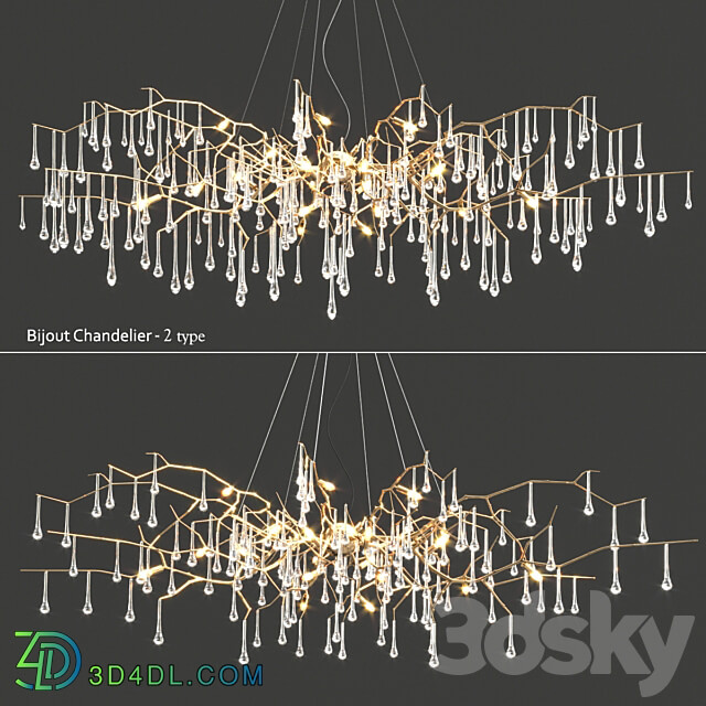 Pendant light Serip Bijout Chandelier 2 type