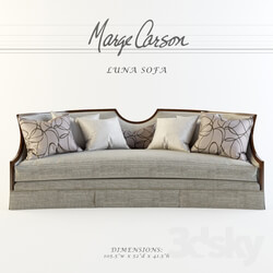 Marge Carson Luna Sofa 