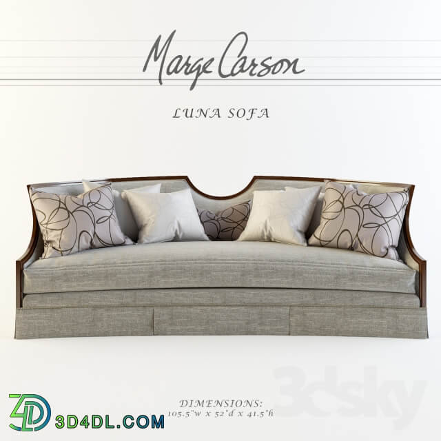 Marge Carson Luna Sofa