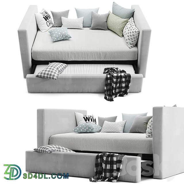 Urban daybed trundle