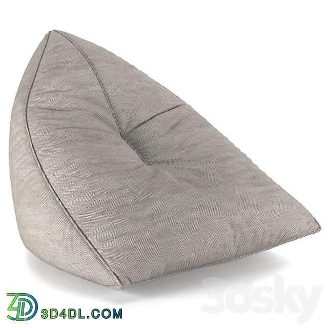 Set of poufs SAIL POUF TAUPE