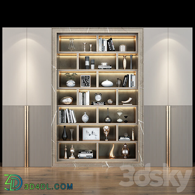 Wardrobe Display cabinets Furniture composition set 163