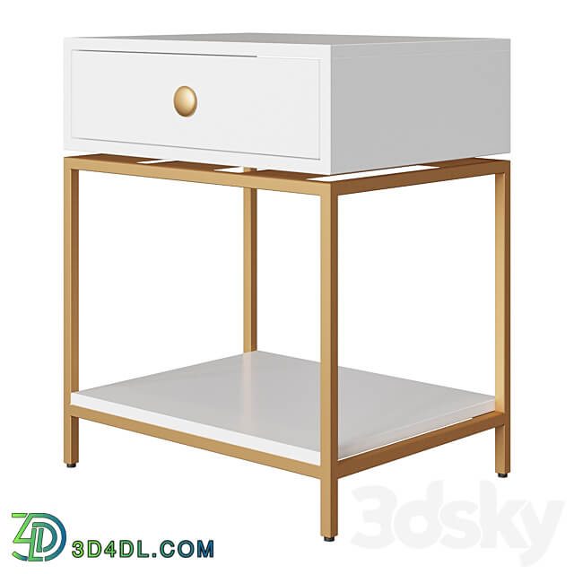 Bedside table Fletch Sideboard Chest of drawer 3D Models