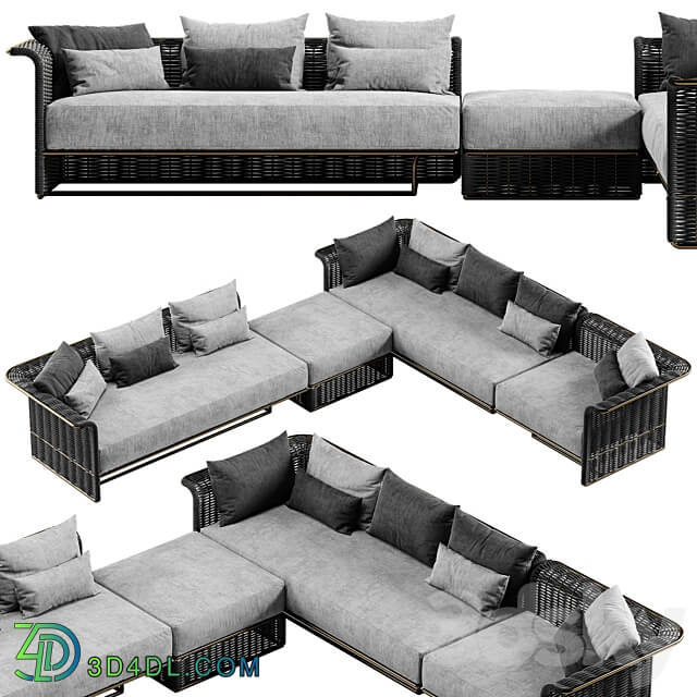 Rugiano Marina sectional sofa