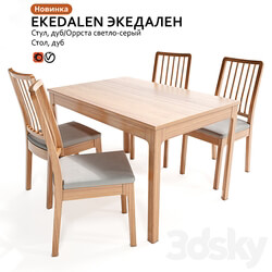 Table Chair Table and chairs IKEA EKEDALEN EKEDALEN 