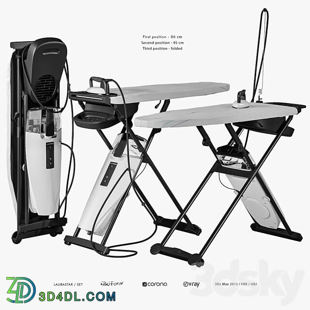 Ironing system LauraStar Smart Set 3D Models