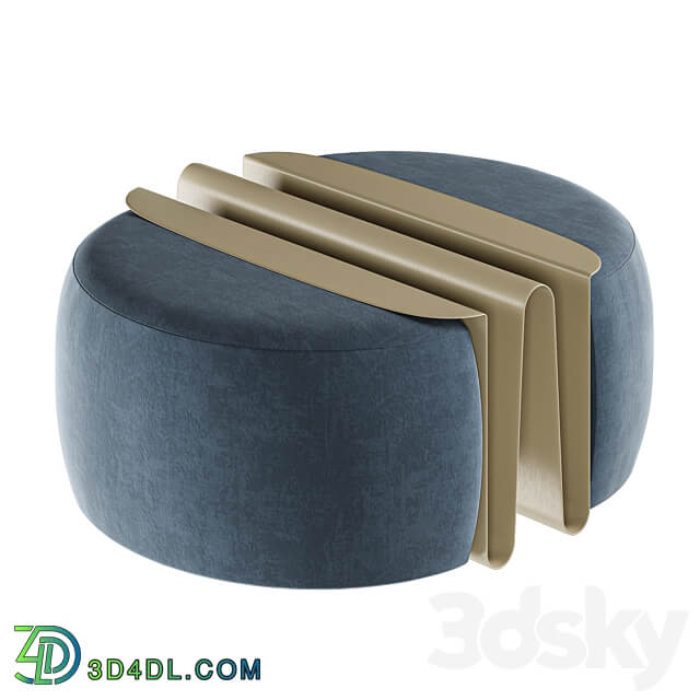 Natuzzi WAVE pouf