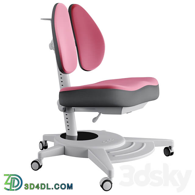 Chair Orthopedic child seat pittore pink fundesk
