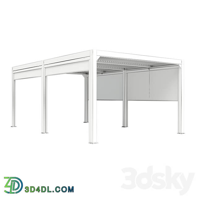 Other Terrace pergola MARANZA 540cm gray