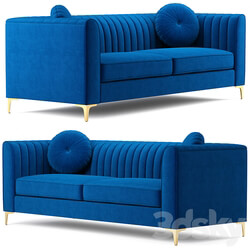 Isabelle Velvet Sofa Meridian Furniture 