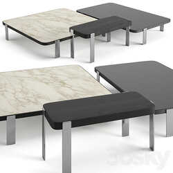 Minotti Mattia coffee tables set 1 