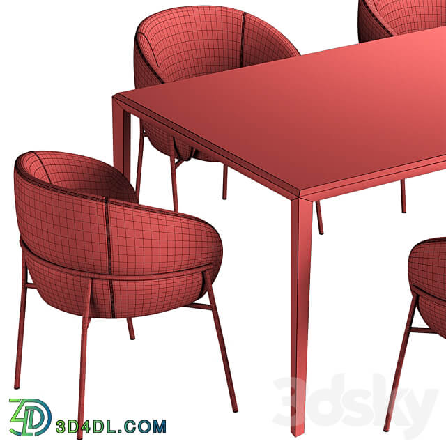 Table Chair TRIA Table RIMO Chair