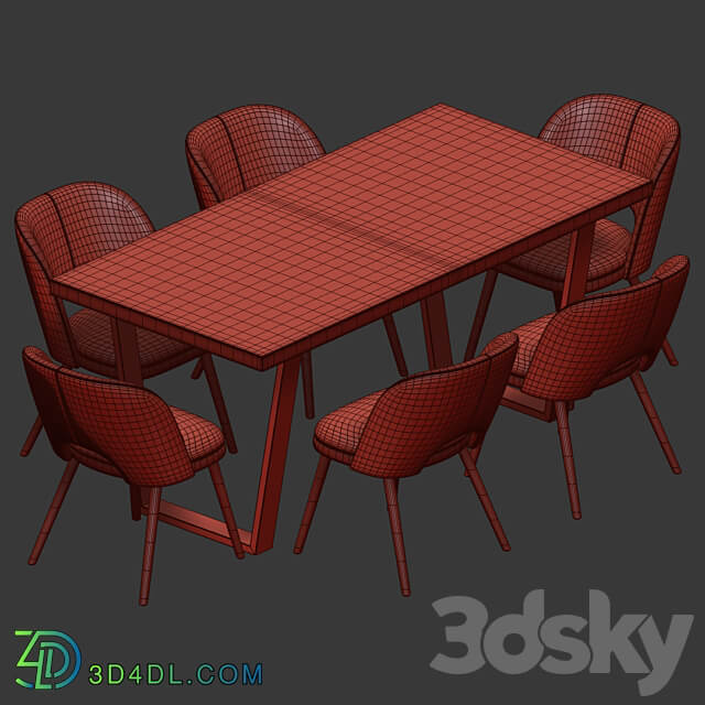 Table Chair Dining Set 20