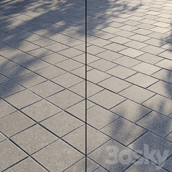 Paving Type 1 Set 9 3D Models 