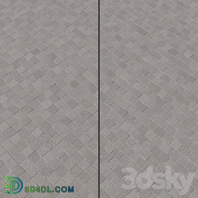 Paving Type 1 Set 9 3D Models