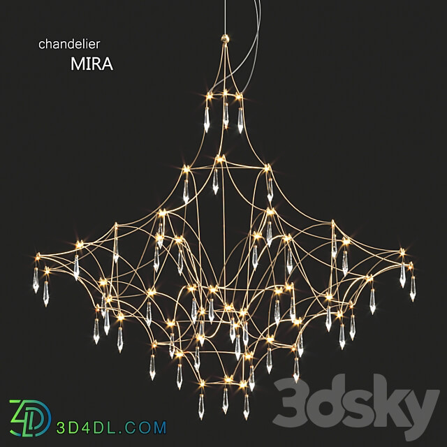 Pendant light Quasar Mira Chandelier