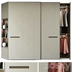 Wardrobe Display cabinets Modern laconic wardrobe 4 