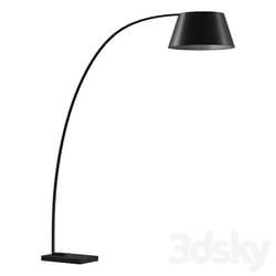 Floor lamp Chop black 