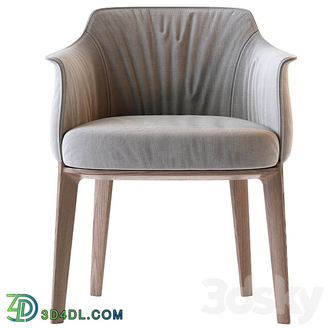 Poltrona Frau Archibald Fabric easy chair