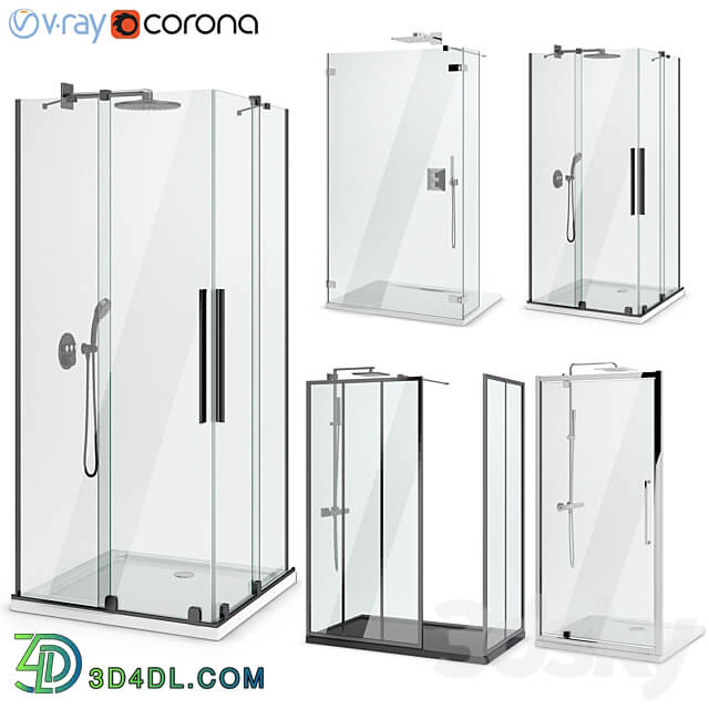 Showers Radaway West One Bathrooms and Ideal set 124
