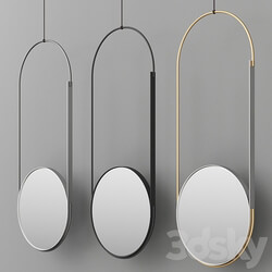 MOBILE MIRROR By Kristina Dam Studio Hanging mirror 