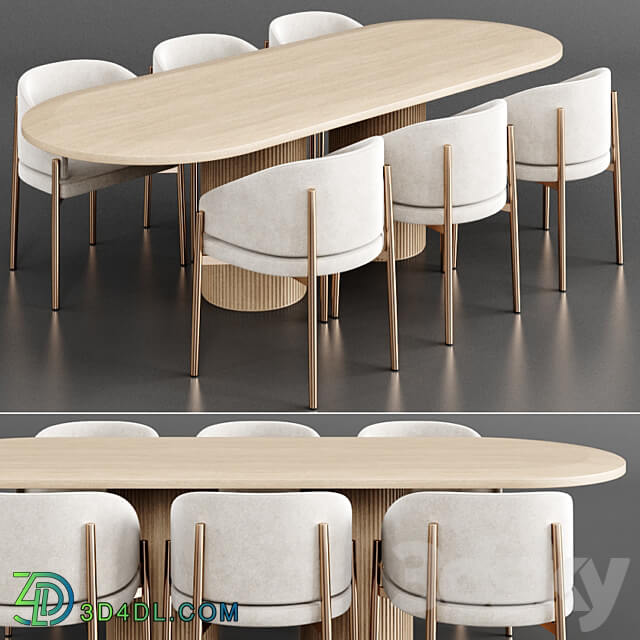 Table Chair Dinning set 12