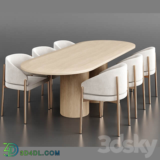 Table Chair Dinning set 12