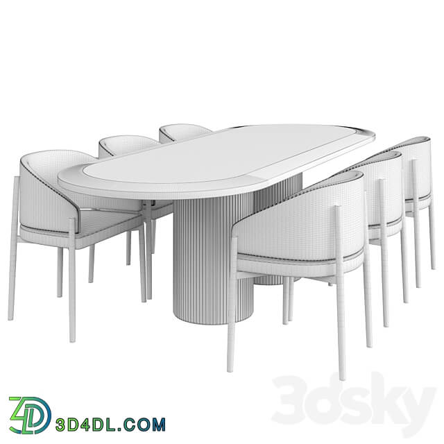 Table Chair Dinning set 12