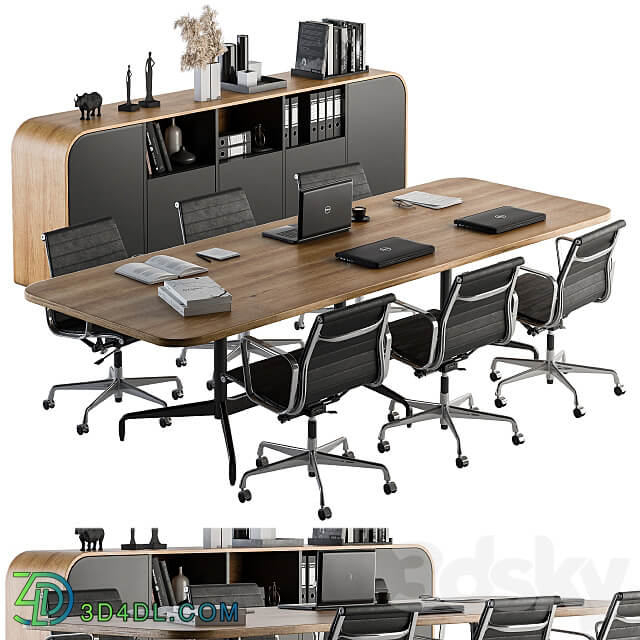 Meeting Table with office chair 07