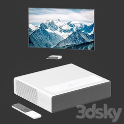 Miscellaneous XIAOMI projector with projection screen 