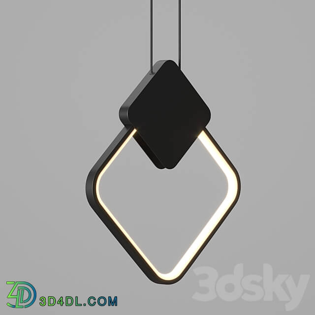 Pendant light Hanging chandelier series Curly Lamp