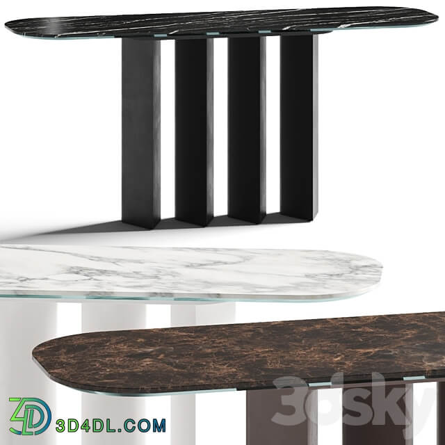 Bonaldo Geometric Console Tables