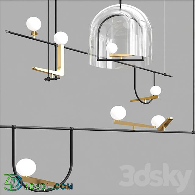 Pendant light Yanzi Suspension