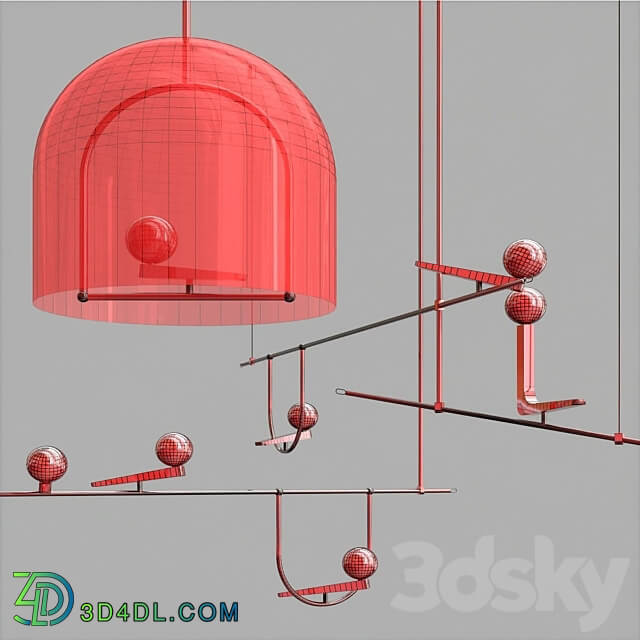 Pendant light Yanzi Suspension