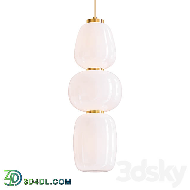 Pendant light Lampion Triple Stacked Pendant