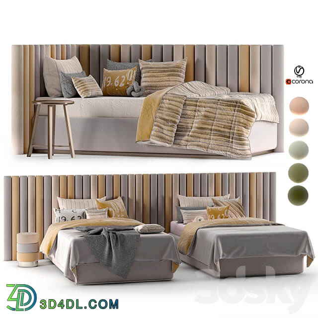 attached and day bed set30