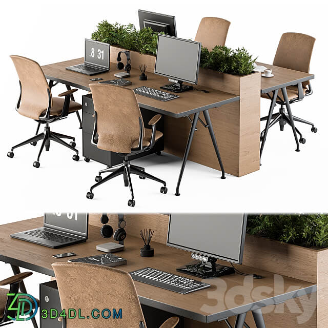 Office Furniture employee Set 29