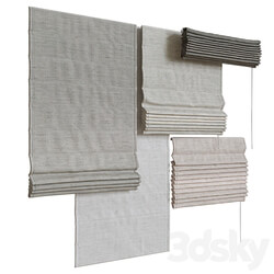 Set of Roman Curtains 