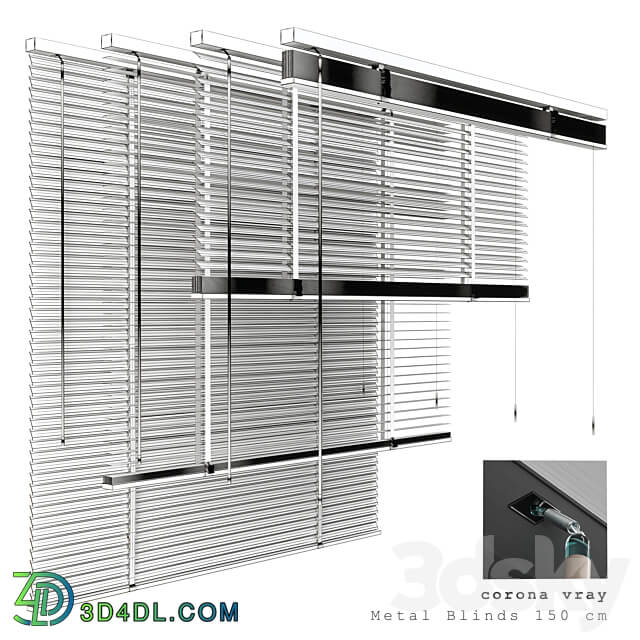 Metal Blinds black 1500 in 35mm