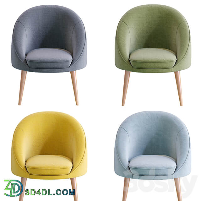 Oreved Armchair By Jysk 4 color version 