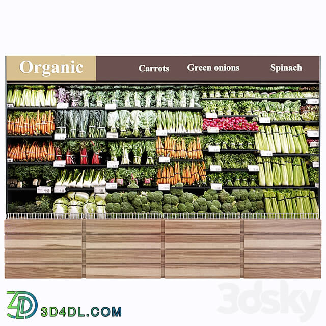 Vegetables fridge set