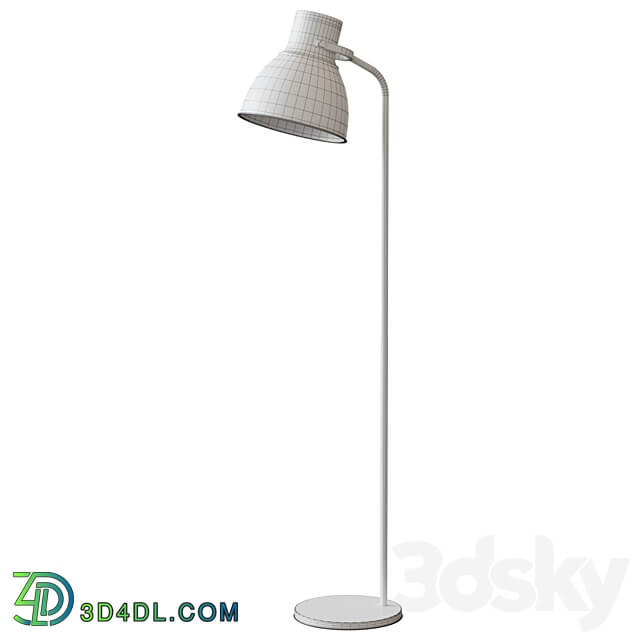 HEKTAR HEKTAR Floor lamp dark gray 3D Models