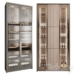 Wardrobe Display cabinets Сupboard with dishes My Design 19 