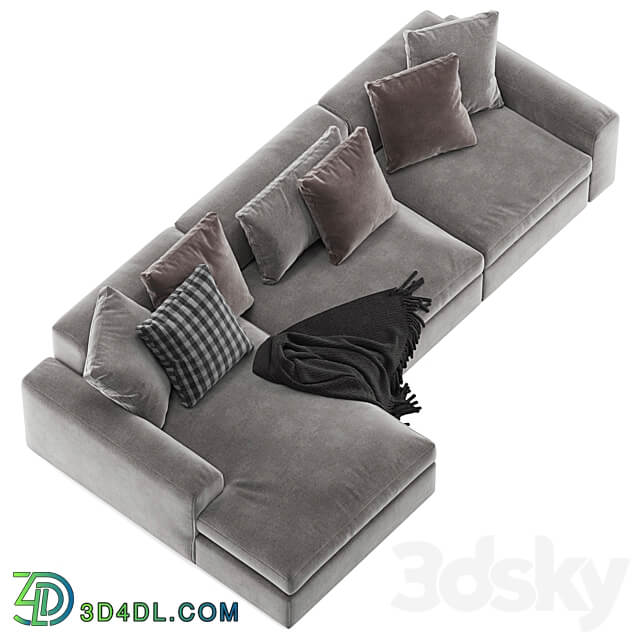 Poliform Dune corner sofa