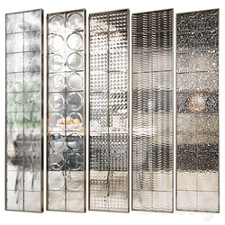 Other decorative objects Glass block partition 5 